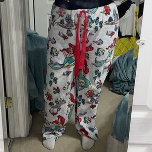The Little Mermaid fleece lounge pants